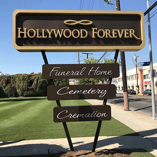 Holliwood Forever Sign